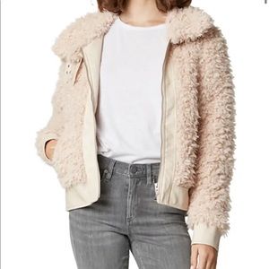 BLANK NYC faux fur jacket